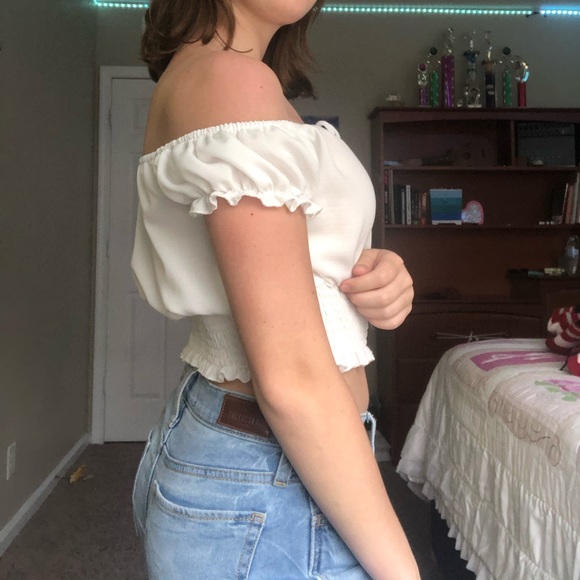 cute girly crop top - Picture 2 of 3